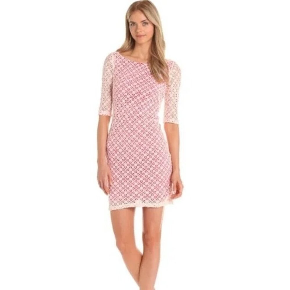 🆕IVY & BLU for Maggy Boutique Crochet Lace Dress 6
